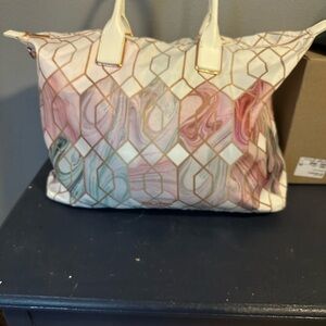 Ted Baker Multicolor Geometric Tote
